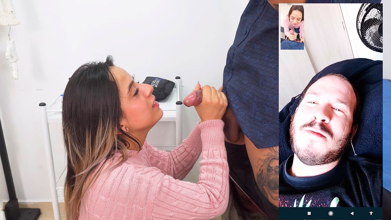 sexmex I show my husband how i fuck the doctor . Annie Marín