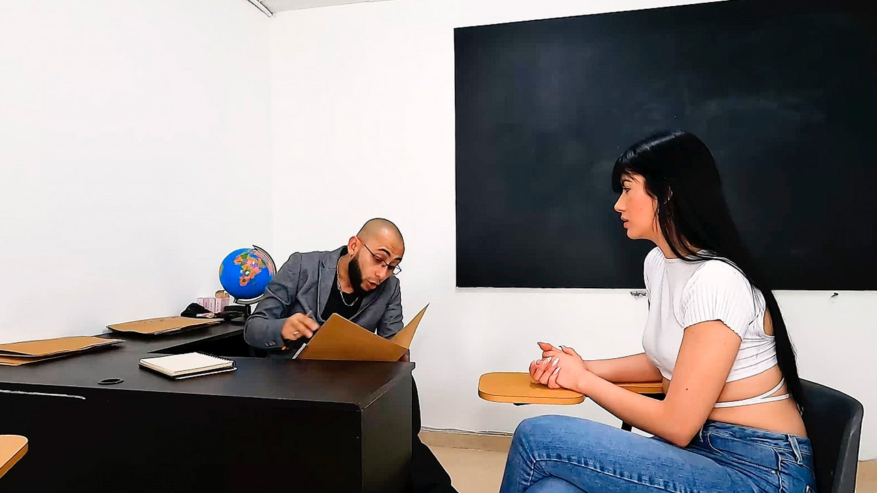 sexmex Madrastra preocupada por las notas de sus hijastra . Yenifer Chac&oacute;n