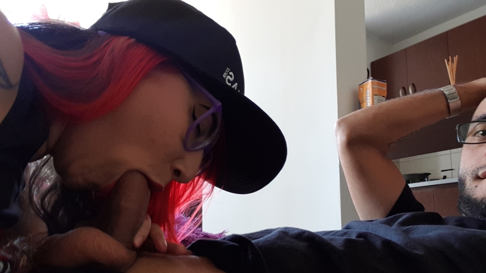 SEXMEX Casting de Ammy Rouse chica pelirroja de tetas grandes