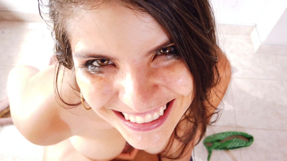 SEXMEX Joven Tatiana se la traga toda